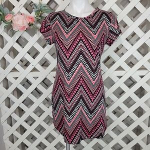 Pinc Abstract Tunic Top Size XL